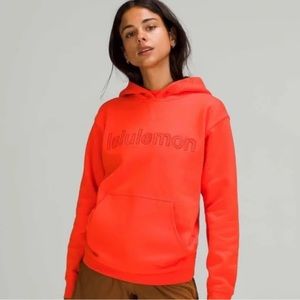All Yours Graphic Hoodie Red with Lululemon stitching